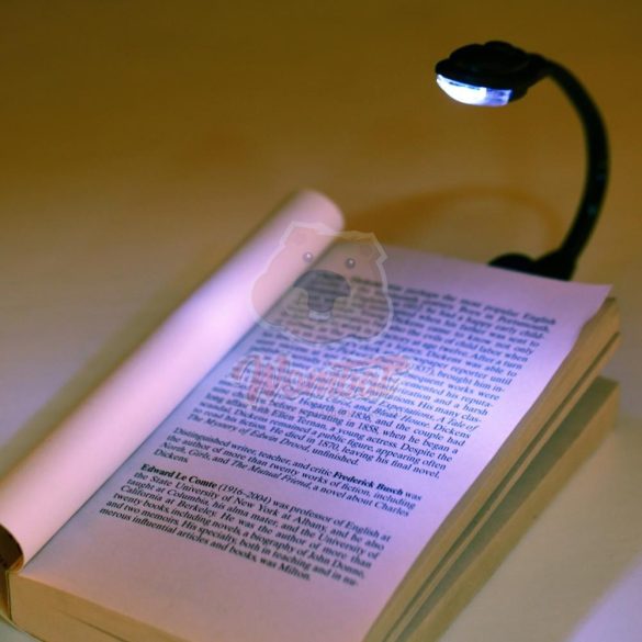 Könyvre Csíptethető LED Olvasólámpa 